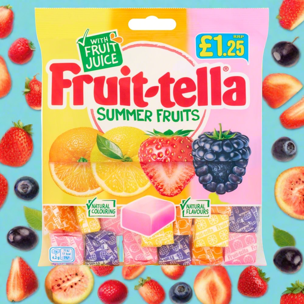 Fruittella Summer Fruits Bag 135g £1.25