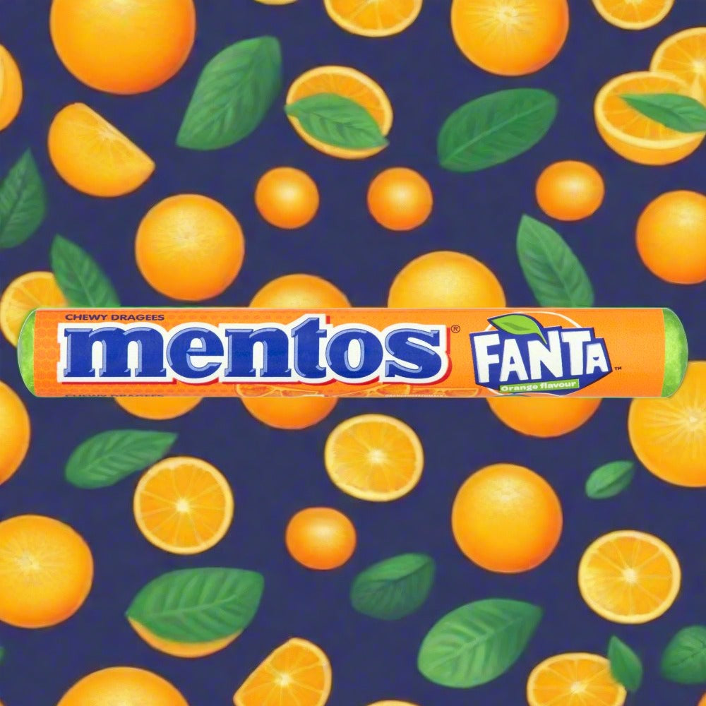 Mentos Fanta Orange Flavour 37.5g