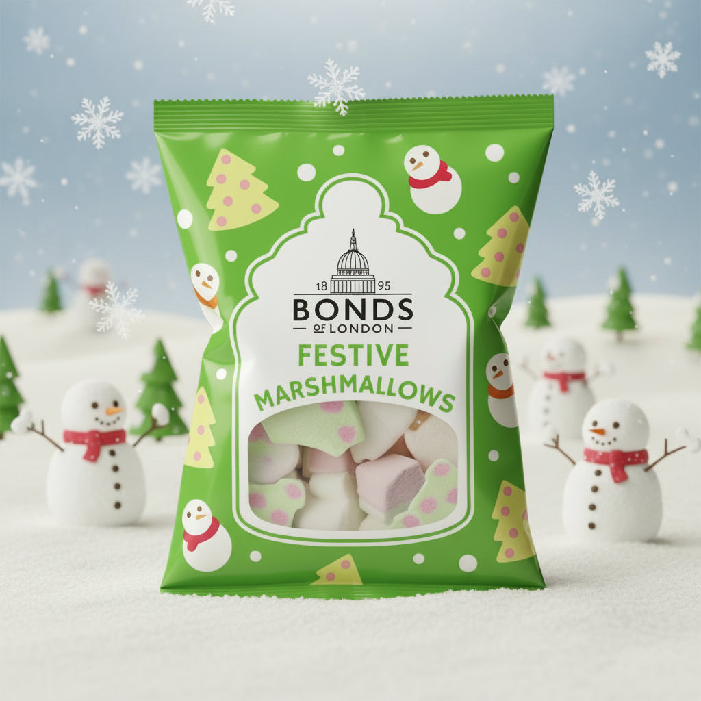 Bonds Festive Marshmallows Bag 80g
