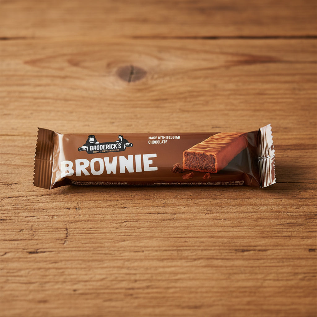 Brodericks Chocolate Covered Brownie Bar 50g
