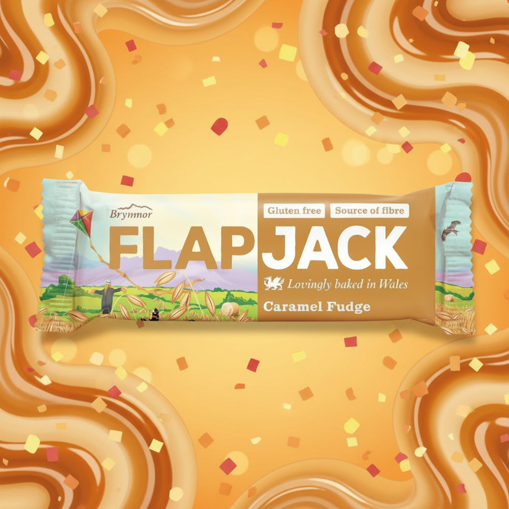 Brynmor Caramel Fudge Flap Jack 80g