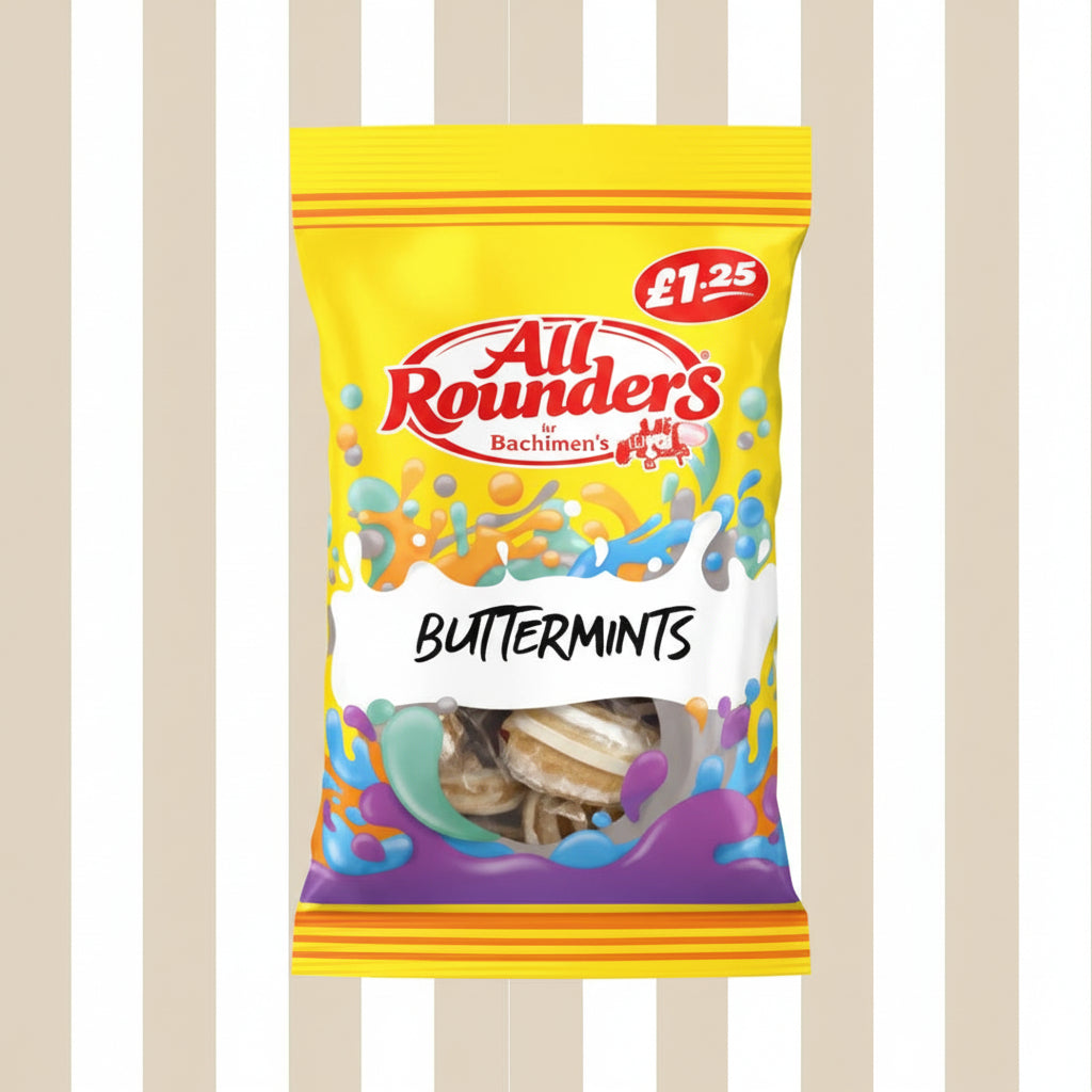 Buchanan’s All Rounders Buttermints 110g 