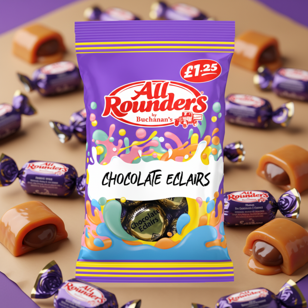 Buchanan’s All Rounders Chocolate Eclairs 90g