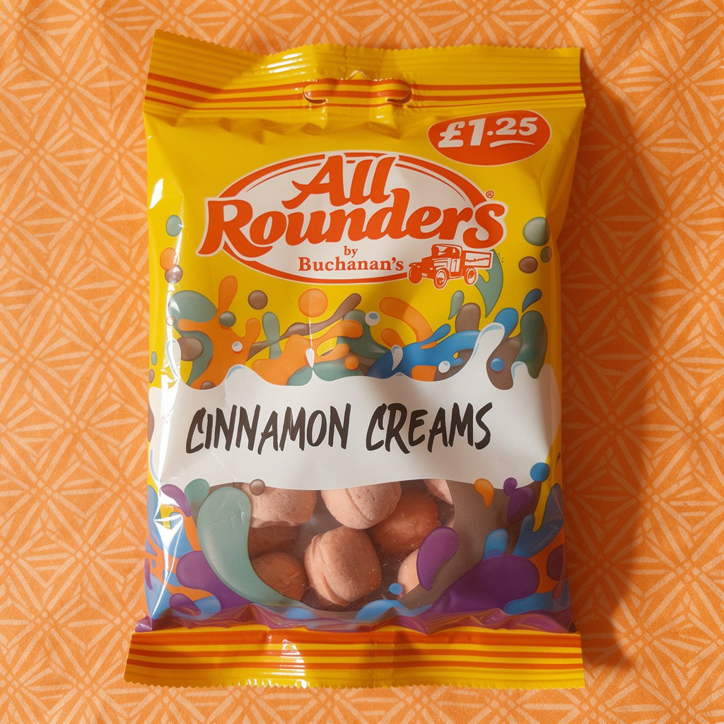Buchanan’s All Rounders Cinnamon Creams 110g