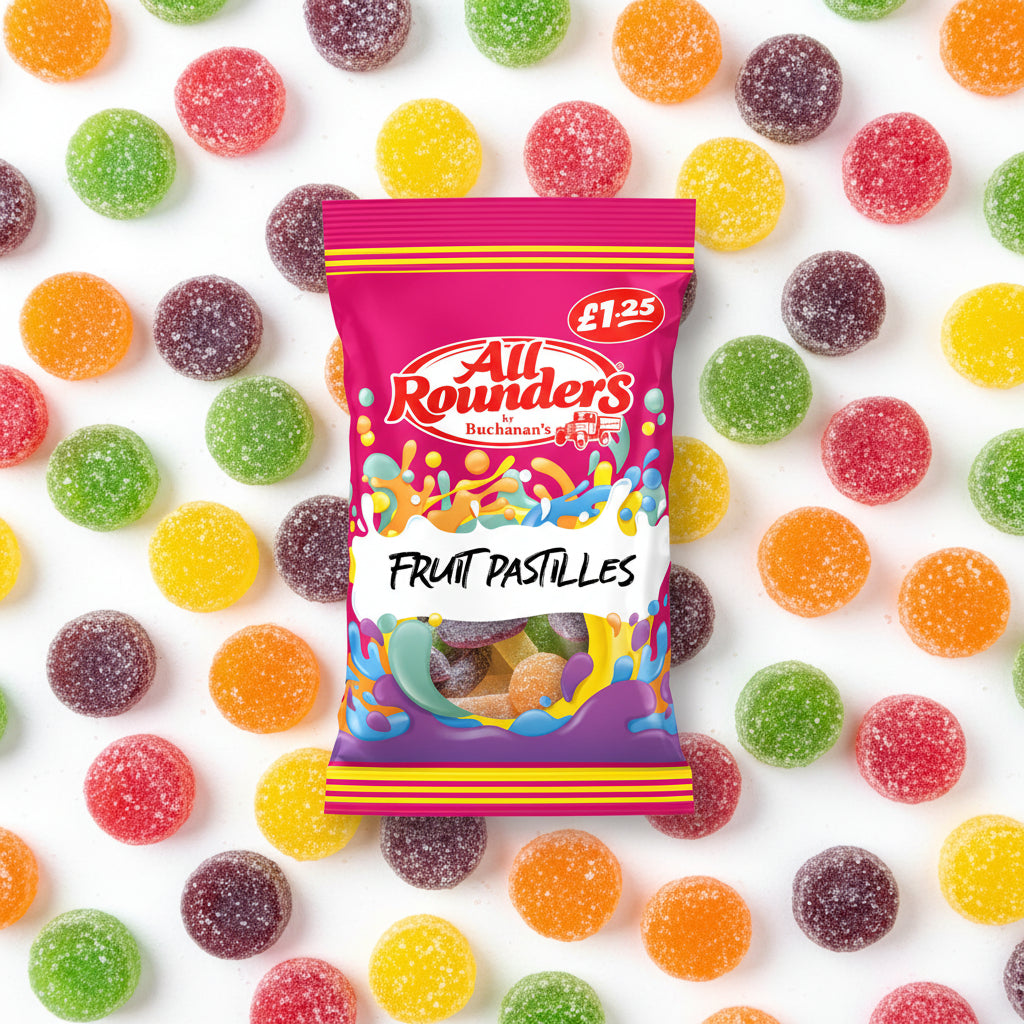 Buchanan’s All Rounders Fruit Pastilles 110g