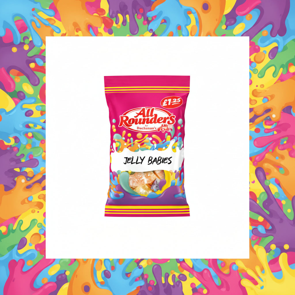 Buchanan’s All Rounders Jelly Babies 110g