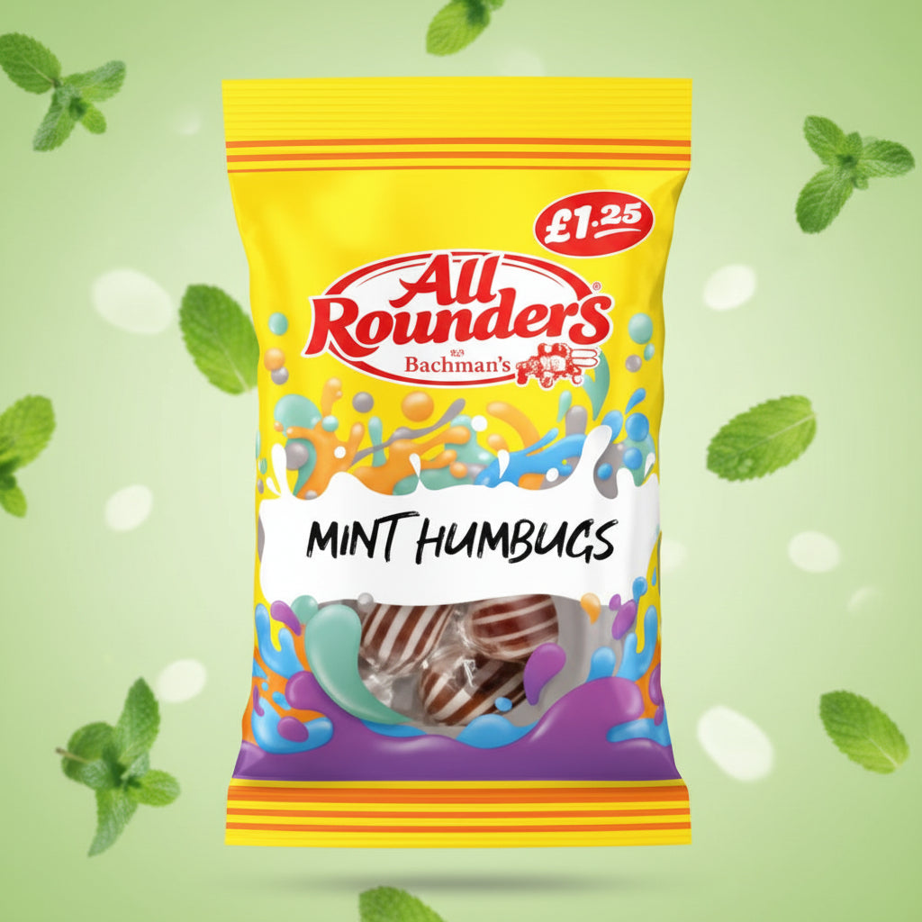 Buchanan’s All Rounders Mint Humbugs 110g 