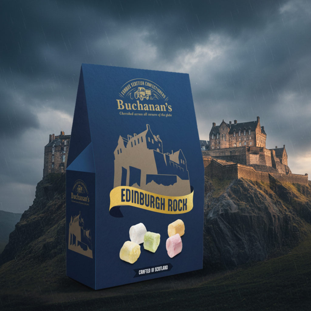 Buchanan's Edinburgh Rock Gift Box 150g
