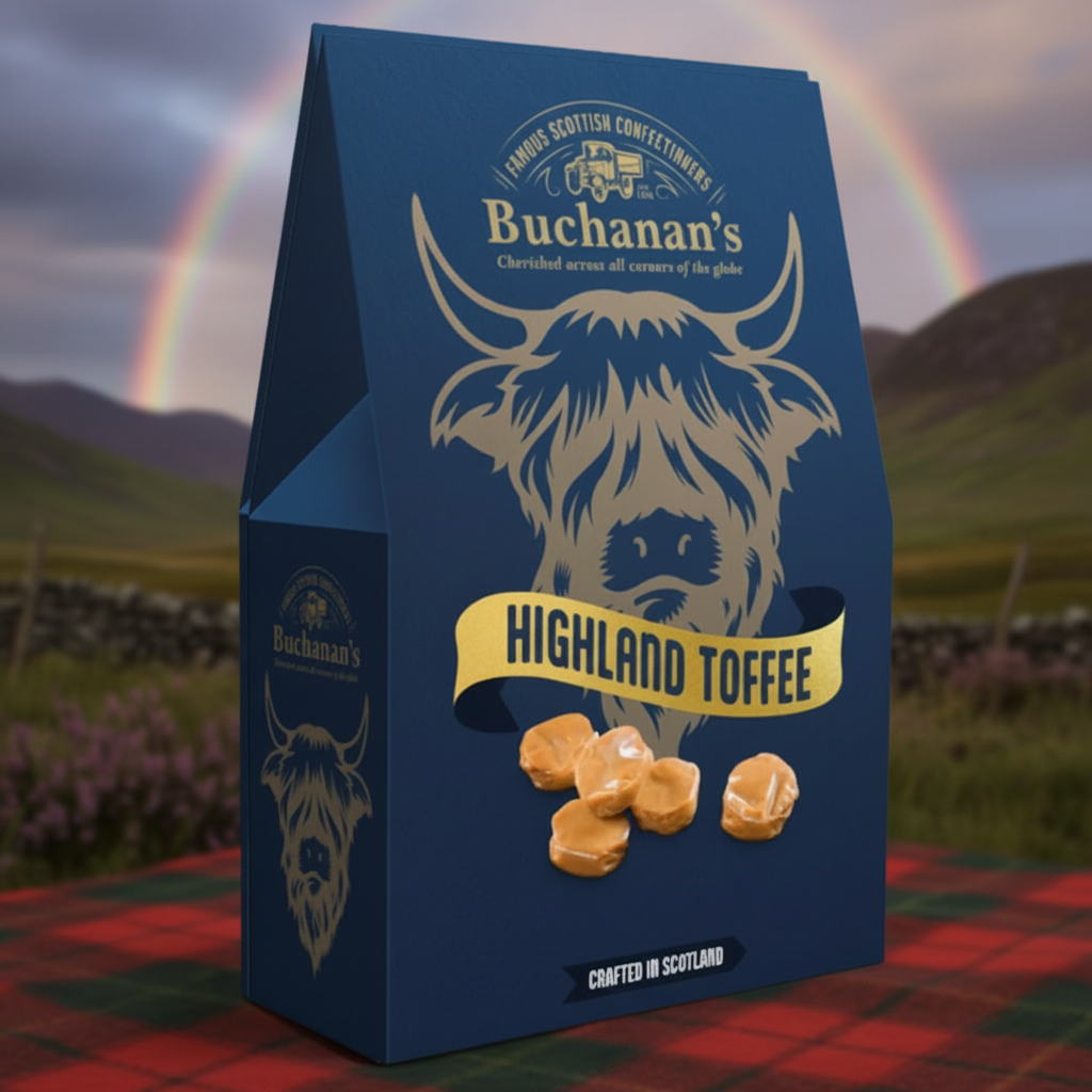 Buchanan's Highland Toffee Gift Box 150g 