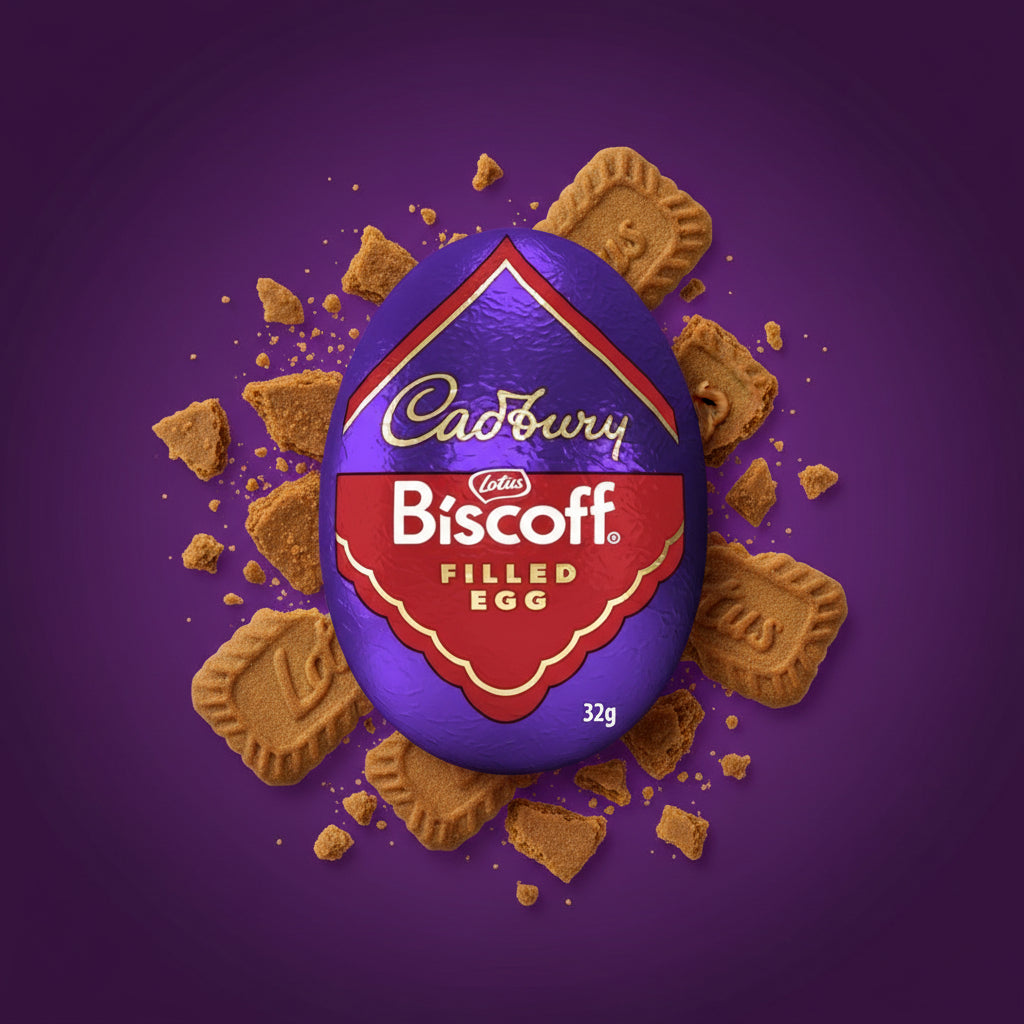 Cadbury Biscoff Chocolate Egg 32g