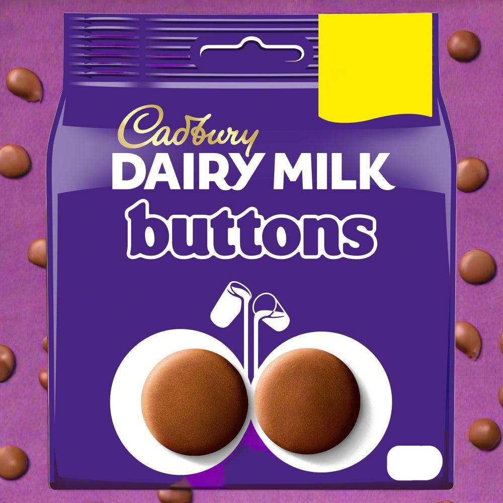 Cadbury Dairy Milk Buttons Chocolate Bag 85g £1.50 PMP