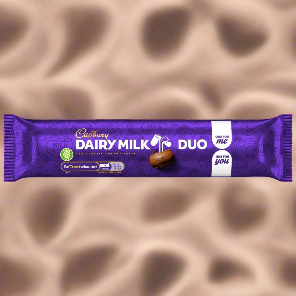 Cadbury Dairy Milk Chocolate Duo Bar 54.4g