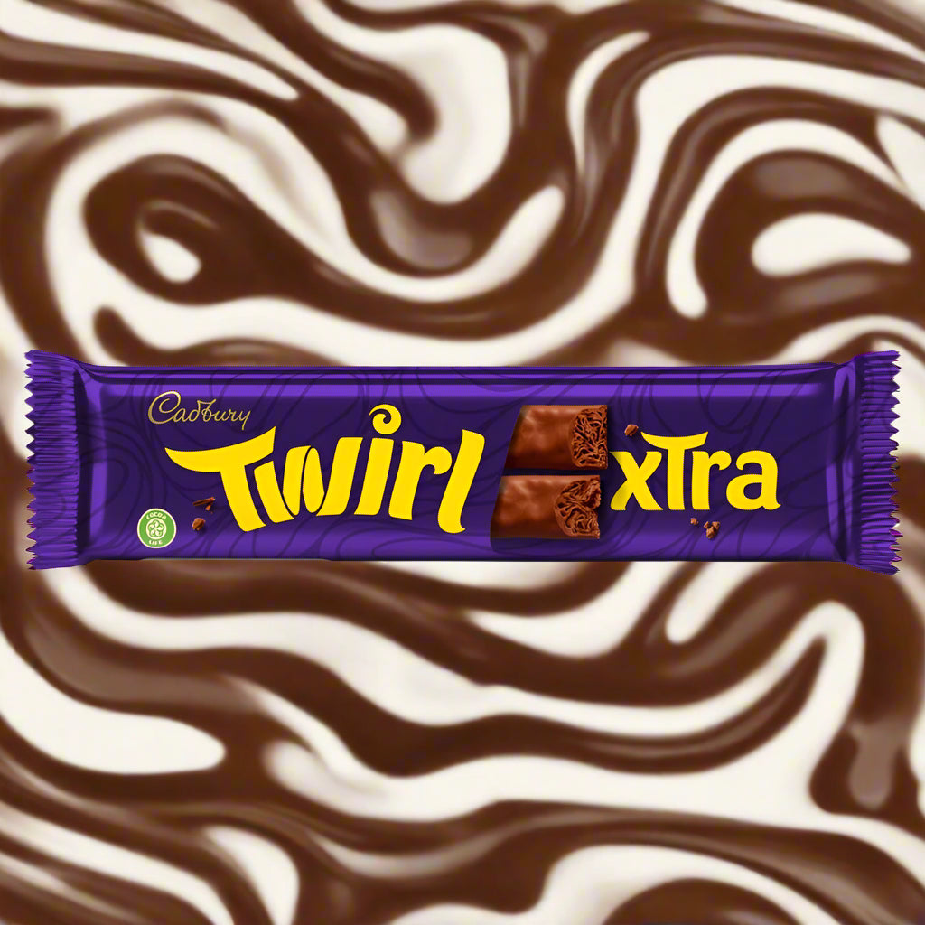 Cadbury Twirl Xtra Duo Chocolate Bar 54g