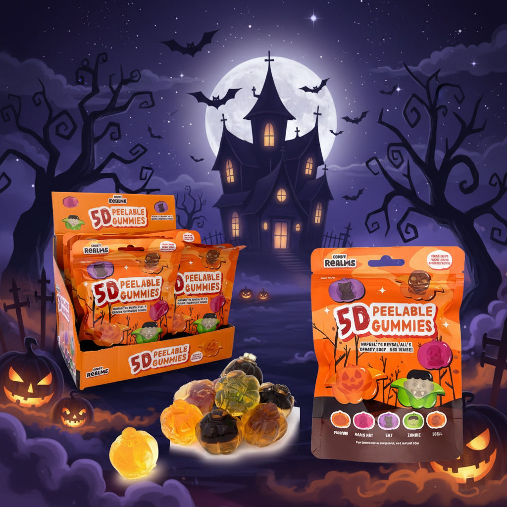 Candy Realms 5D Peelable Halloween Gummies 60g