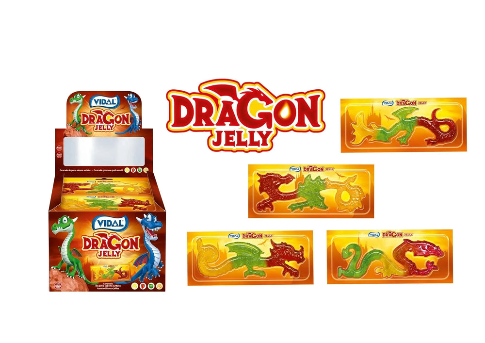 Vidal Dragon Jelly 66g 
