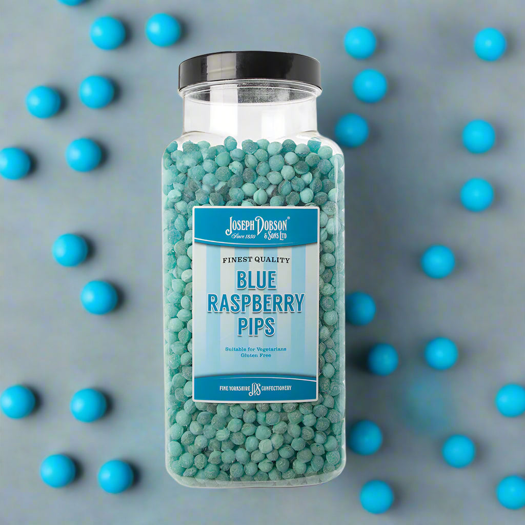 Dobsons Blue Raspberry Pips Jar 2.72kg

