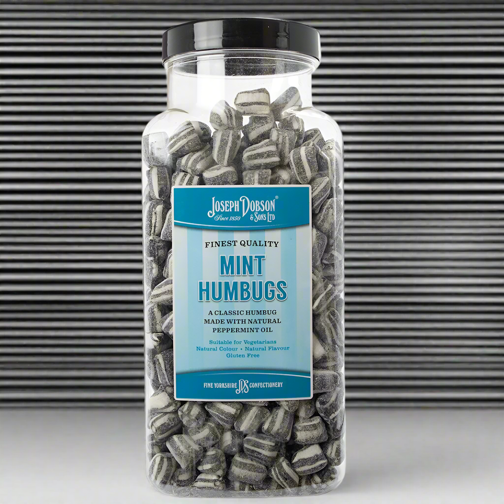 Dobsons Mint Humbugs Jar 2.72kg
