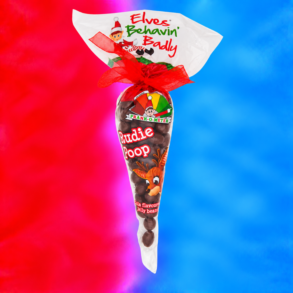 Elves Behavin' Badly Rudie Poop Cola Flavoured Jelly Beans Cone 96g