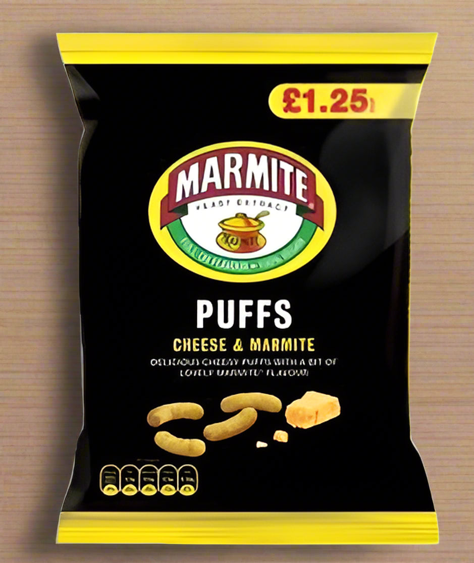 Golden Wonder Marmite Puffs 60g PM £1.25