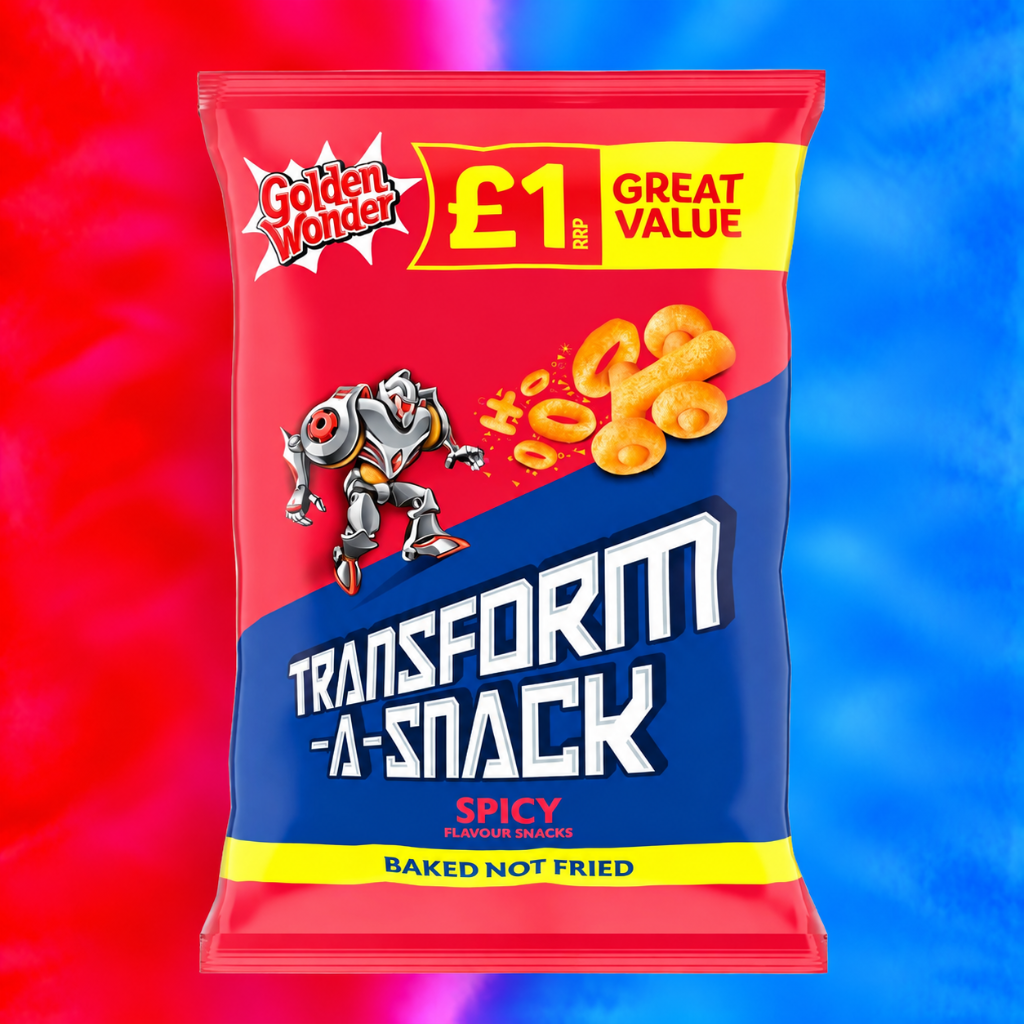 Golden Wonder Transform-A-Snack Spicy Flavour Snacks 56g