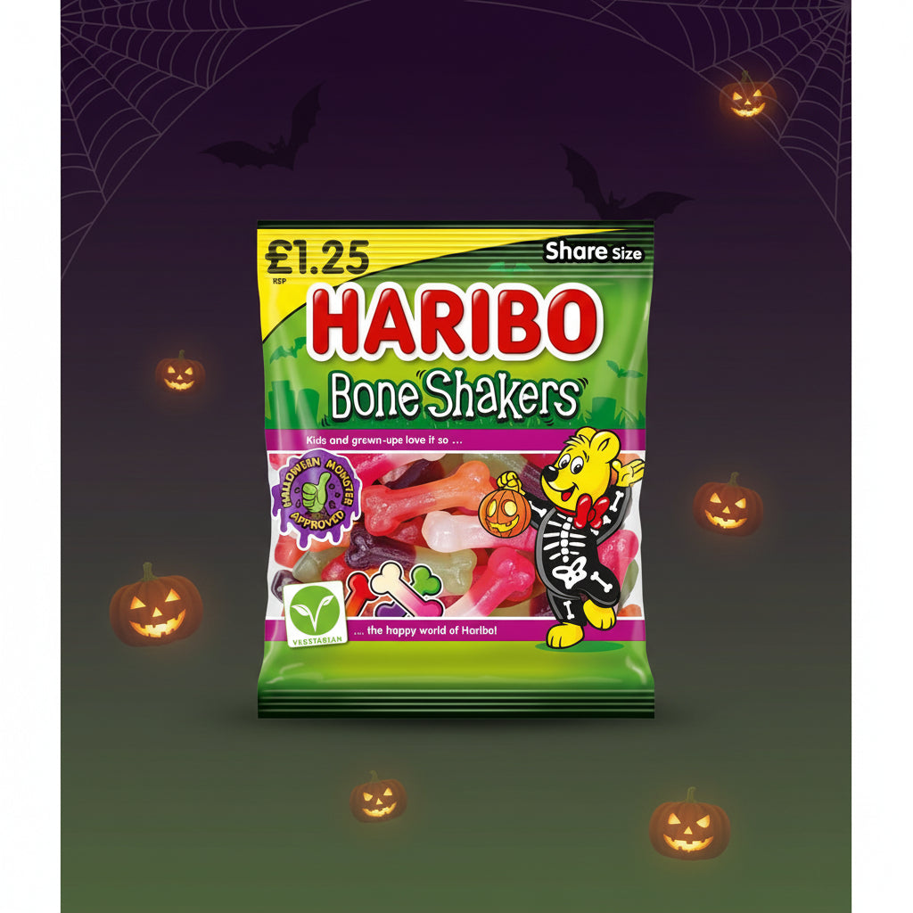 Haribo Bone Shakers Bag 140g £1.25 PMP