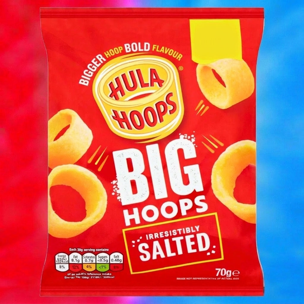 Hula Hoops Big Hoops Original Crisps 70g