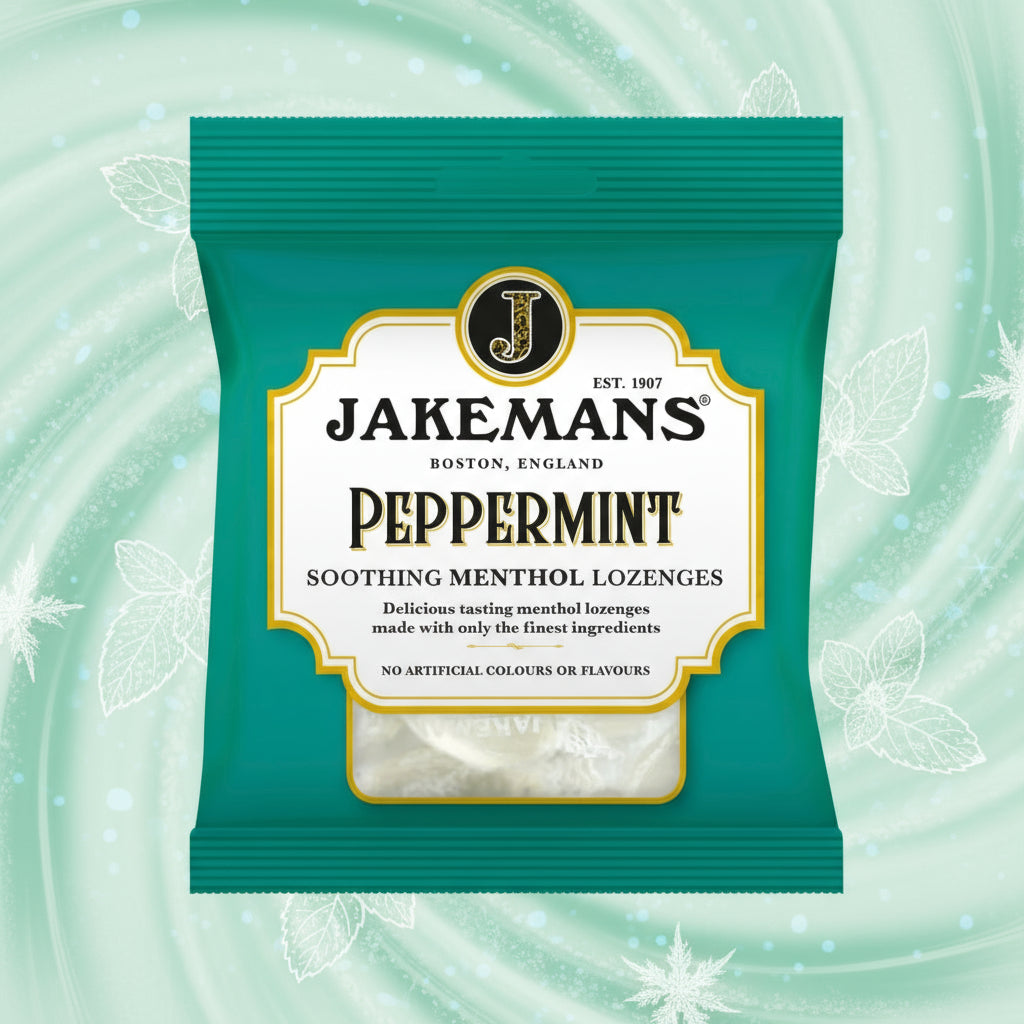 Jakemans Peppermint Soothing Menthol Lozenges 73g