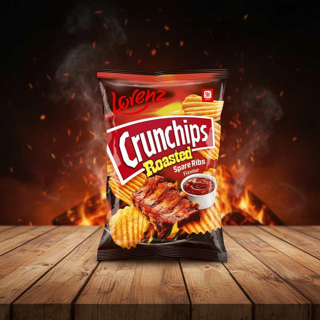 Lorenz Crunchips Roasted Spare Rib 120g