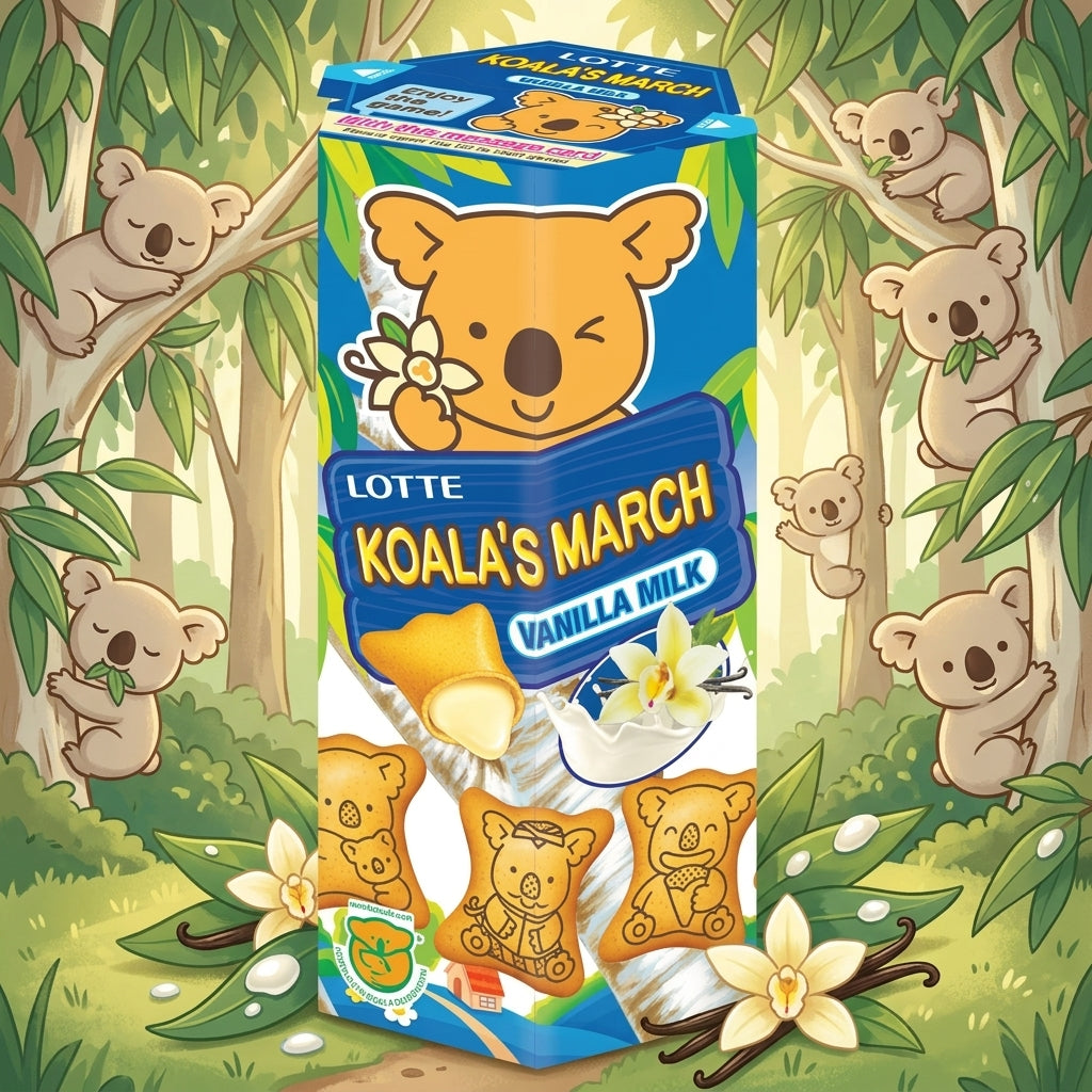 Lotte Koala's March Vanilla Biscuits 37g
