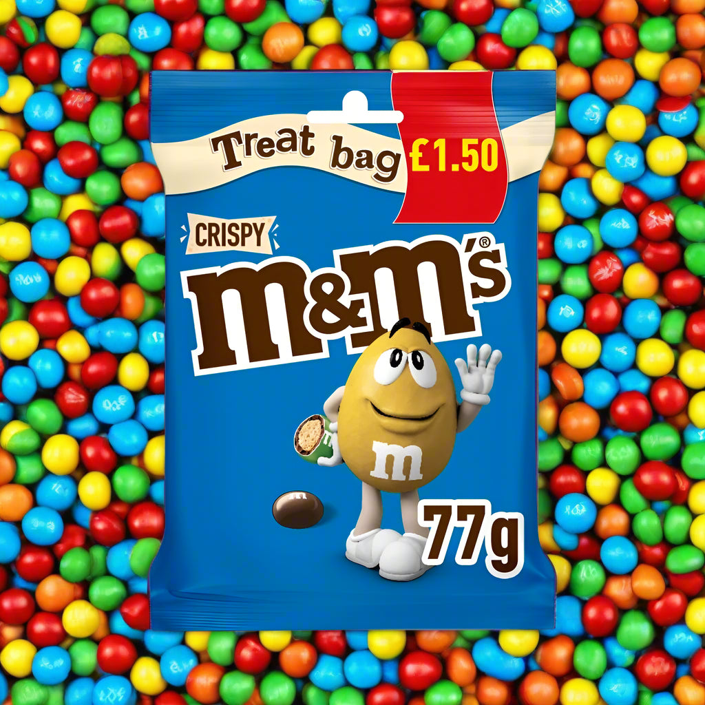 M&M's Crispy Milk Chocolate Bites Treat Bag £1.50 PMP 77g