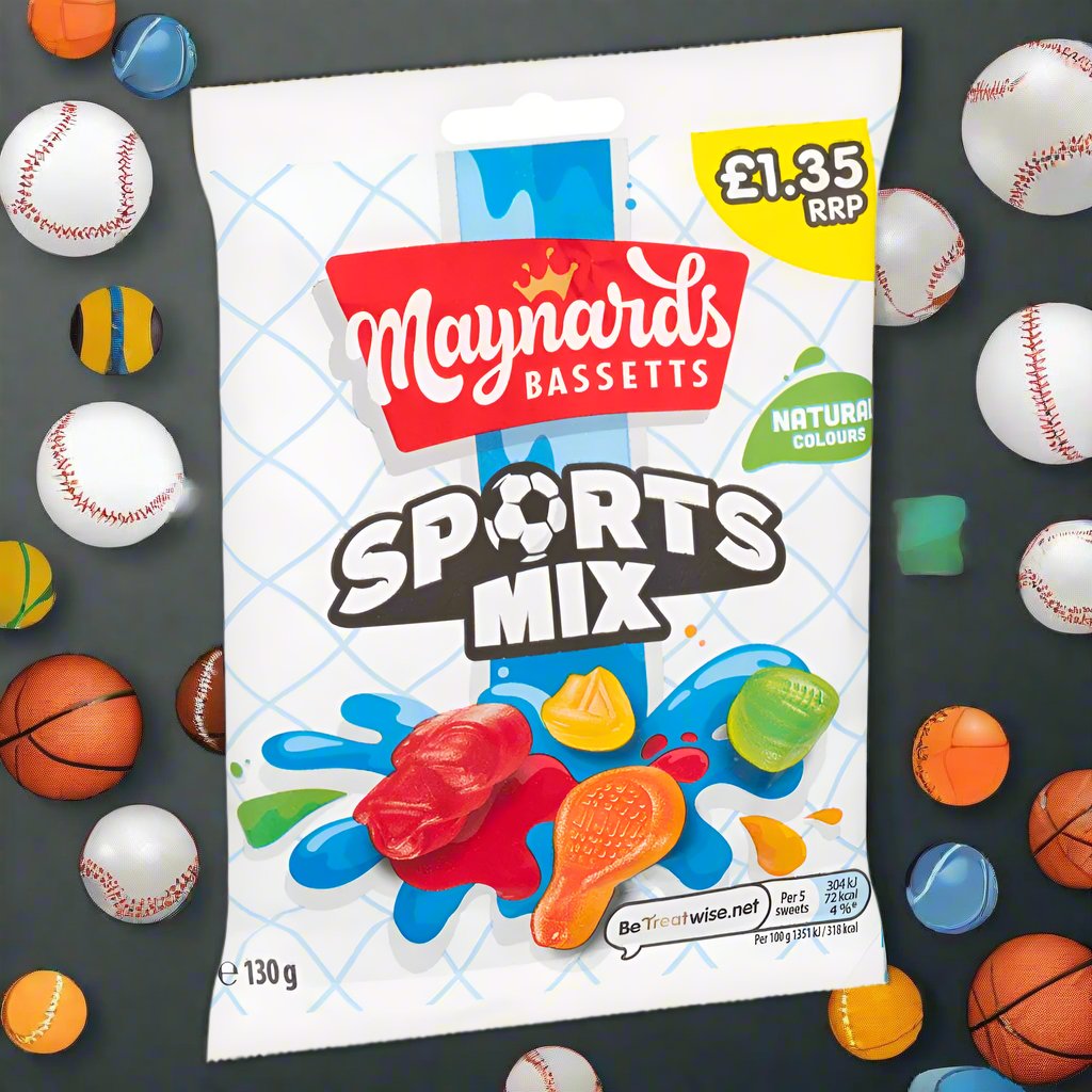Maynards Bassetts Sports Mix Sweets Bag 130g £1.35