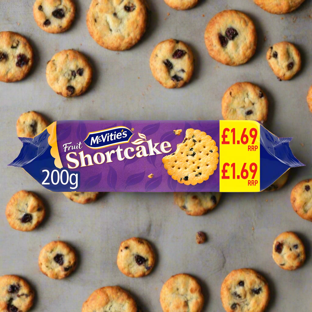 McVitie's Fruit Shortcake Biscuits 200g PMP £1.69