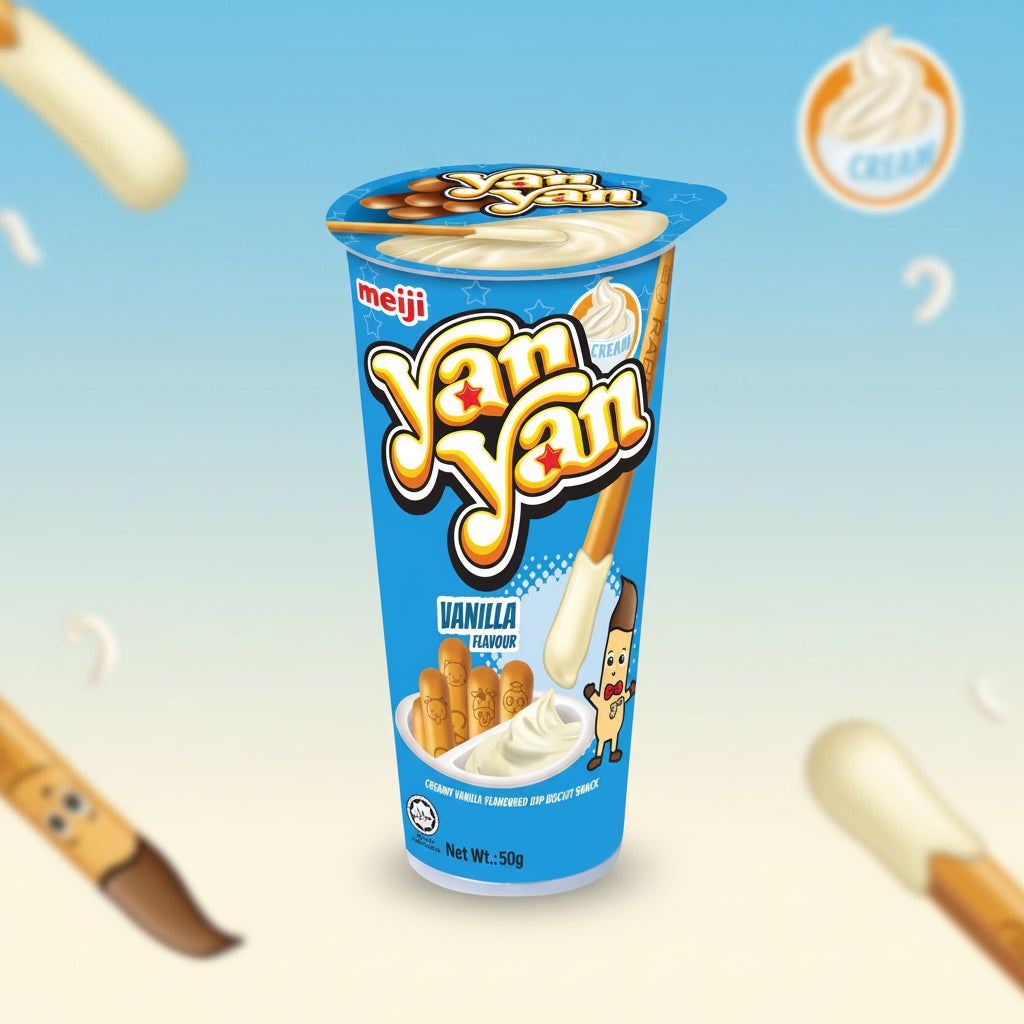 Meiji Yan Yan Vanilla Dip 44g