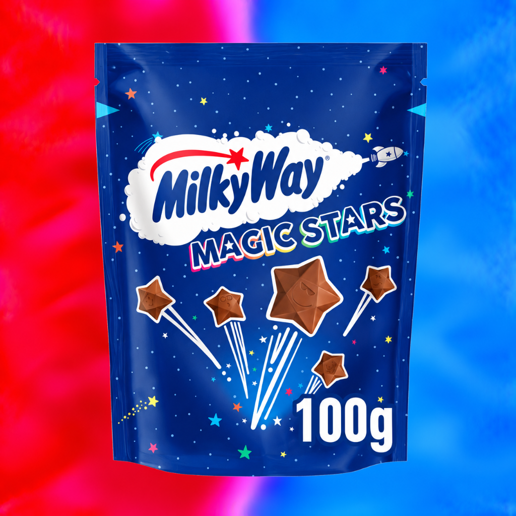 Milky Way Magic Stars Milk Chocolate Bites Pouch 100g