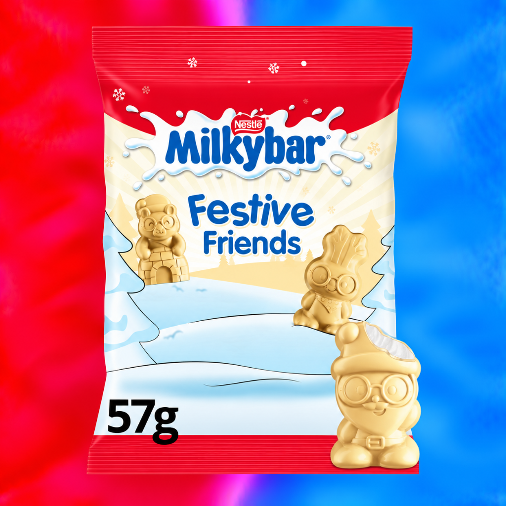 Milkybar Festive Friends White Chocolate Sharing Bag 57g