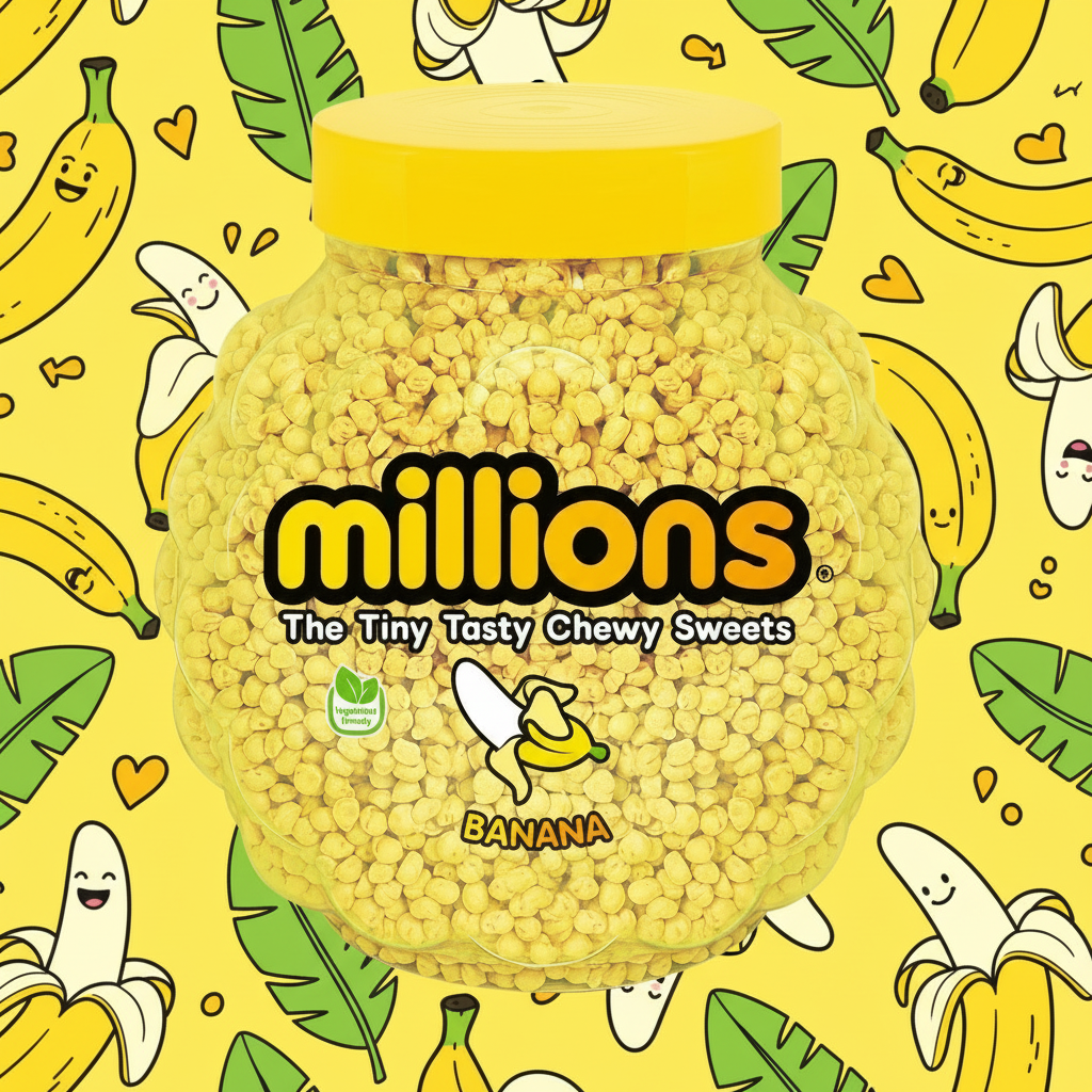 Millions Banana Flavour 100g