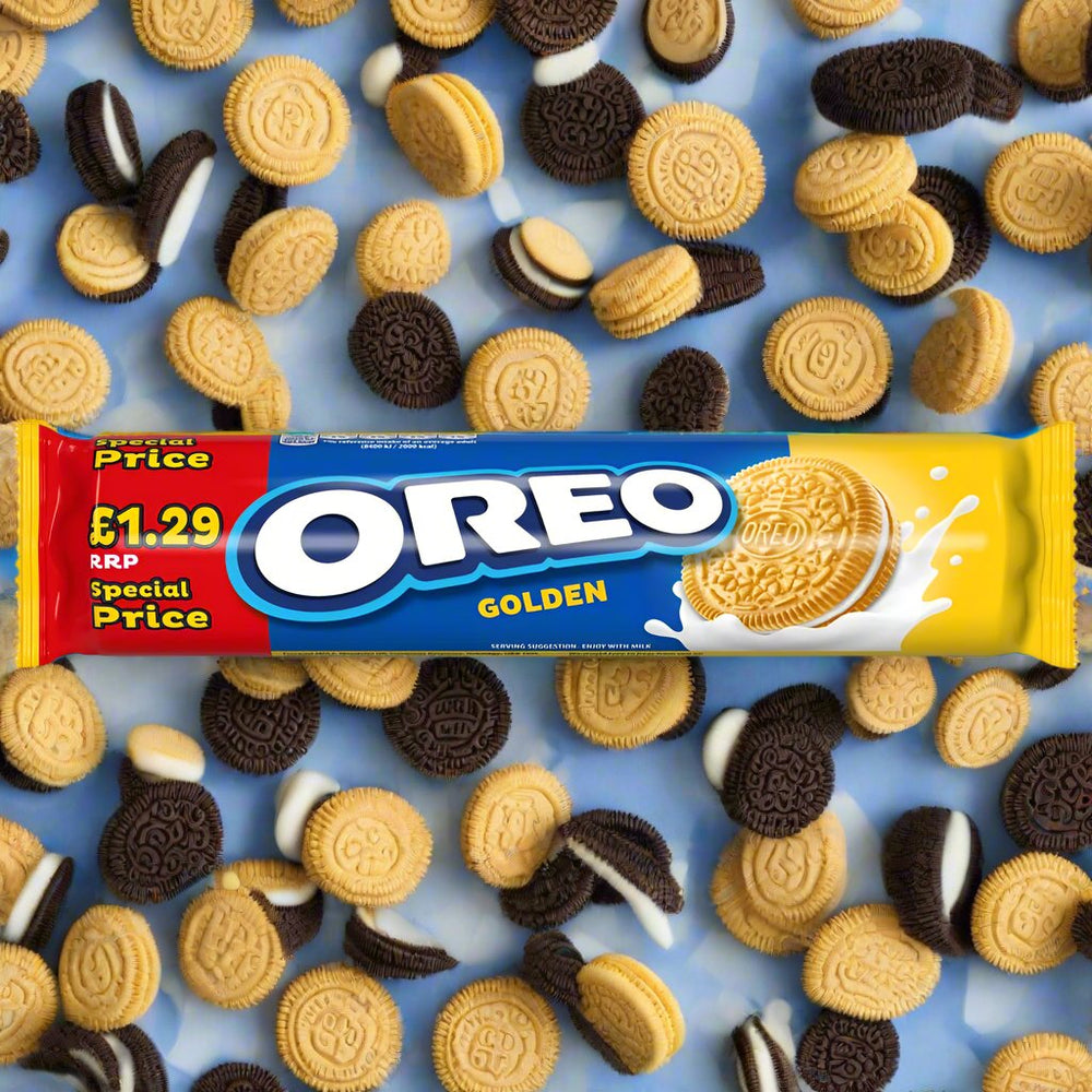 Oreo Golden Sandwich Biscuits £1.29 PMP 154g
