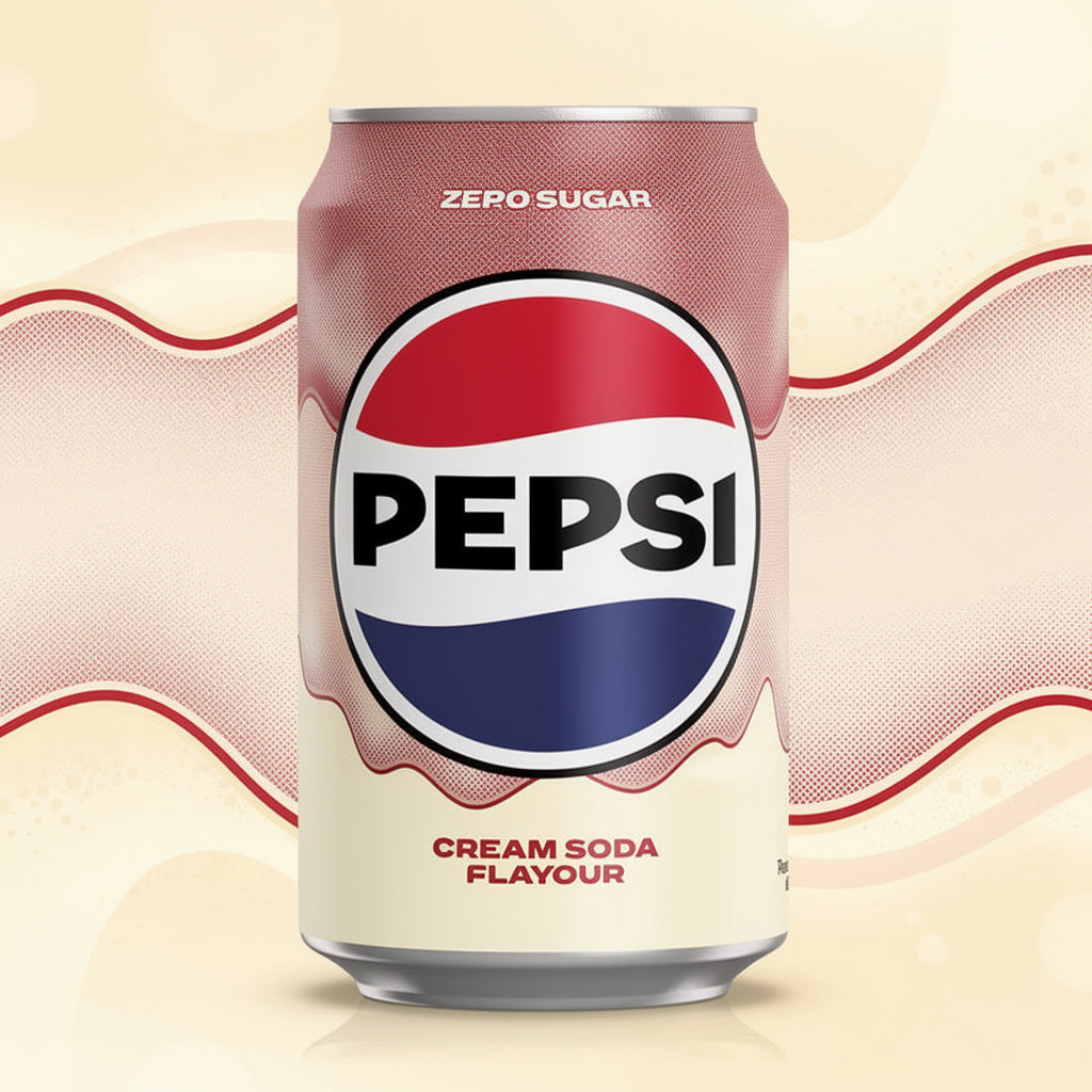 Pepsi Cream Soda Zero Can 330ml
