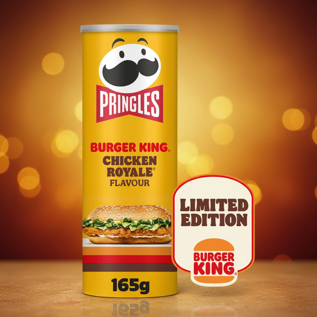 Pringles Burger King Chicken Royale Sharing Crisps 165g PMP £2