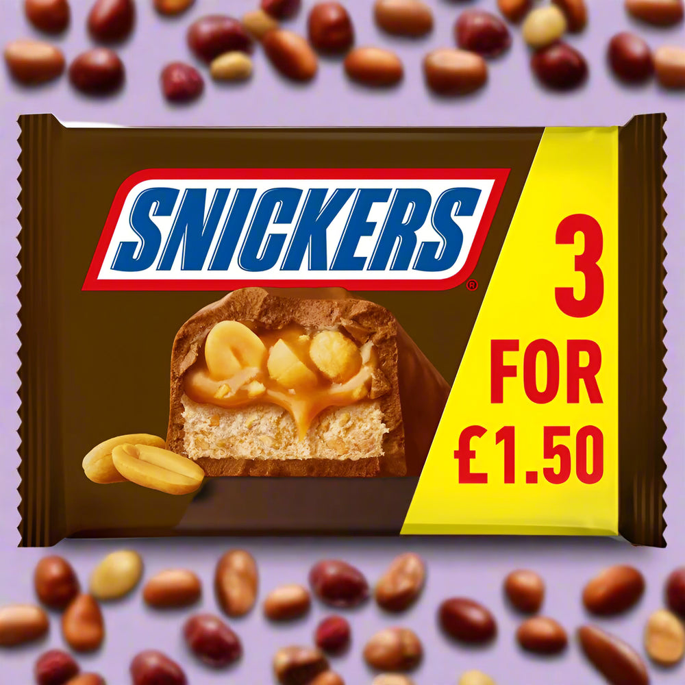 Snickers Chocolate Bars Multipack £1.50 PMP