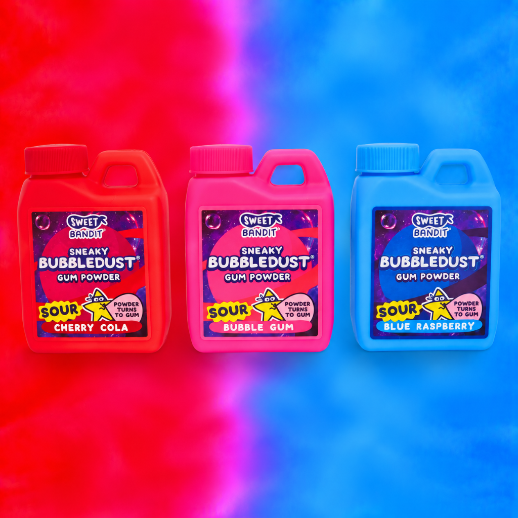 Sweet Bandit Sour Sneaky Bubbledust 50g Gum Powder Single Unit