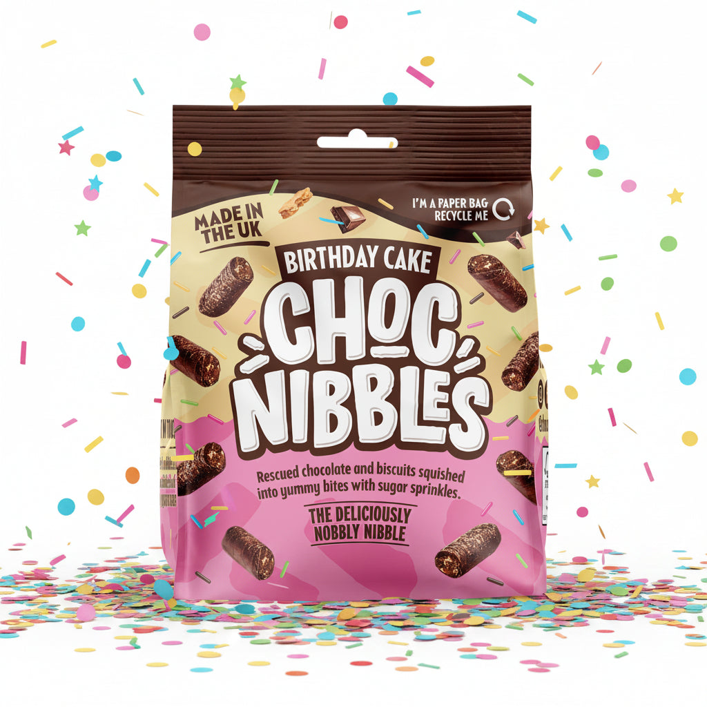 Sweet Dreams Birthday Cake Choc Nibbles Bag 135g
