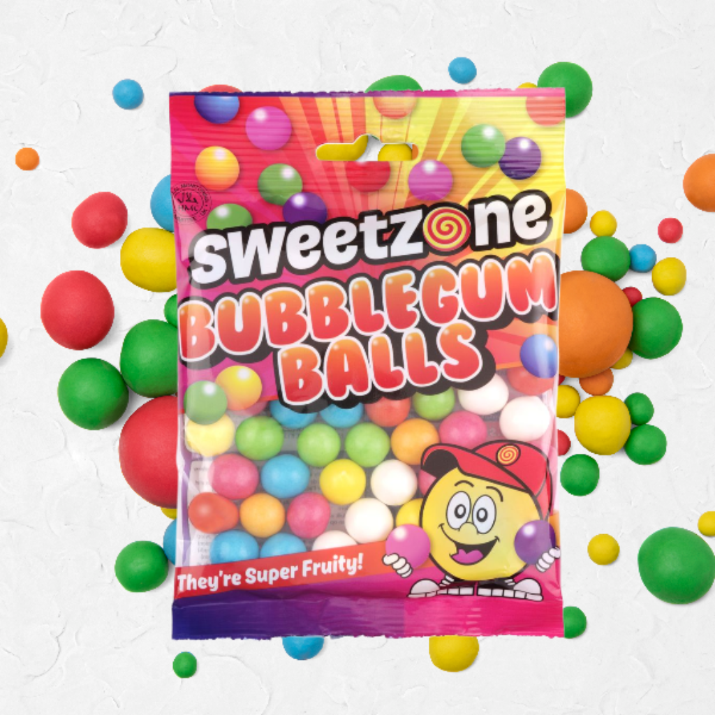 Sweetzone Bubblegum Balls 90g
