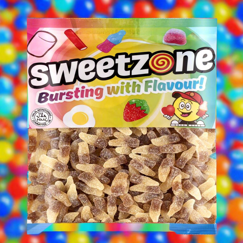 Sweetzone Fizzy Cola Bottles 1kg Bag