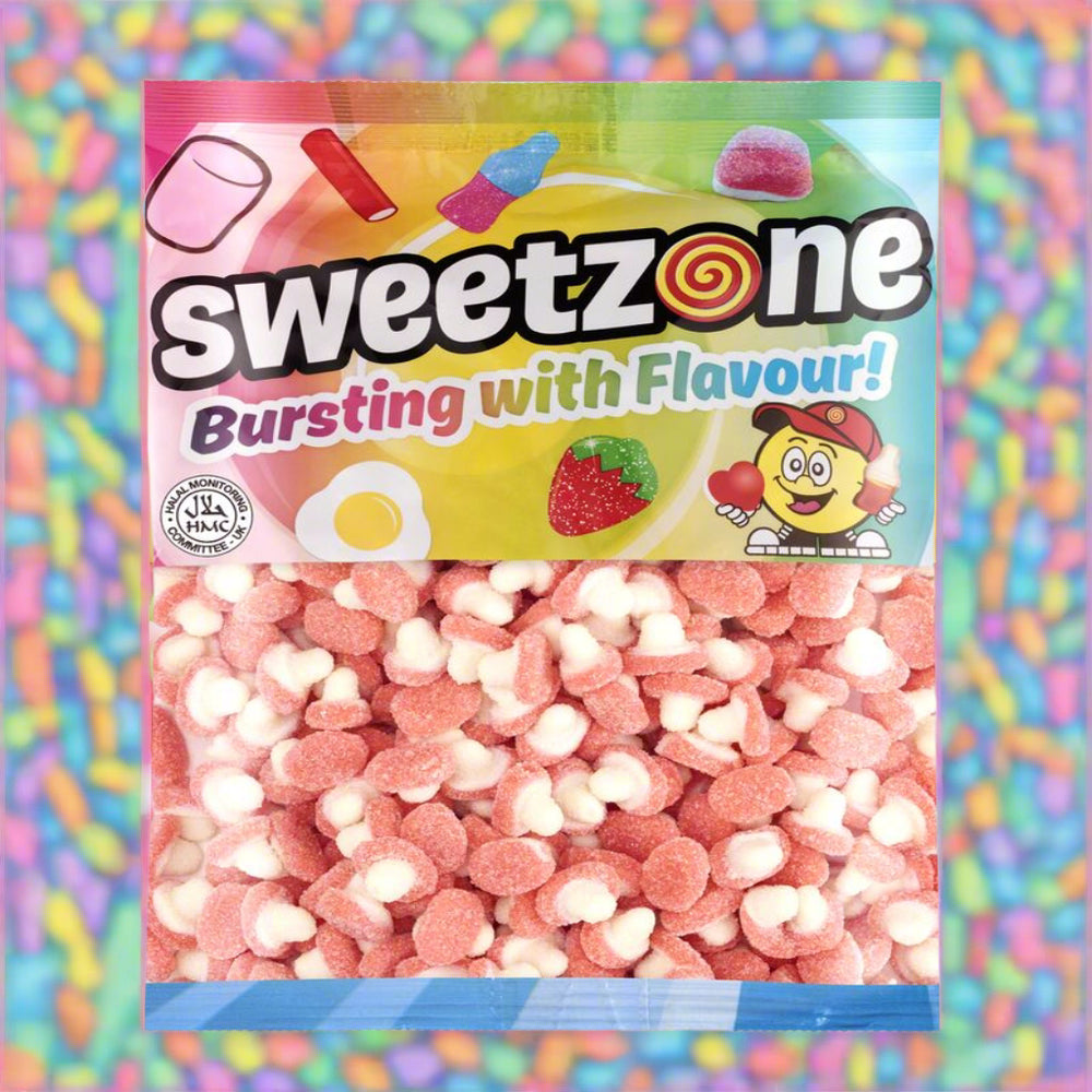 Buy Sweet zone Fizzy Magic Mushrooms 1kg Bag at SnacksOnline.co.uk