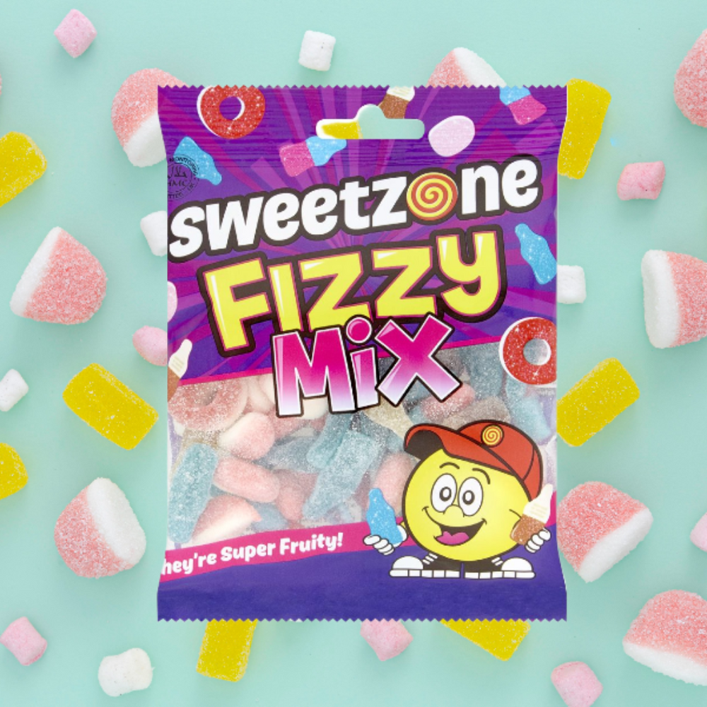 Buy Sweetzone Fizzy Mix 90g at SnacksOnline.co.uk