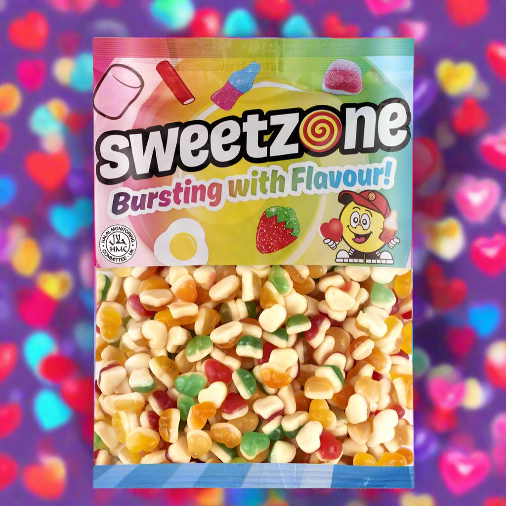 Sweetzone Fruity Hearts Bag 1kg Bag