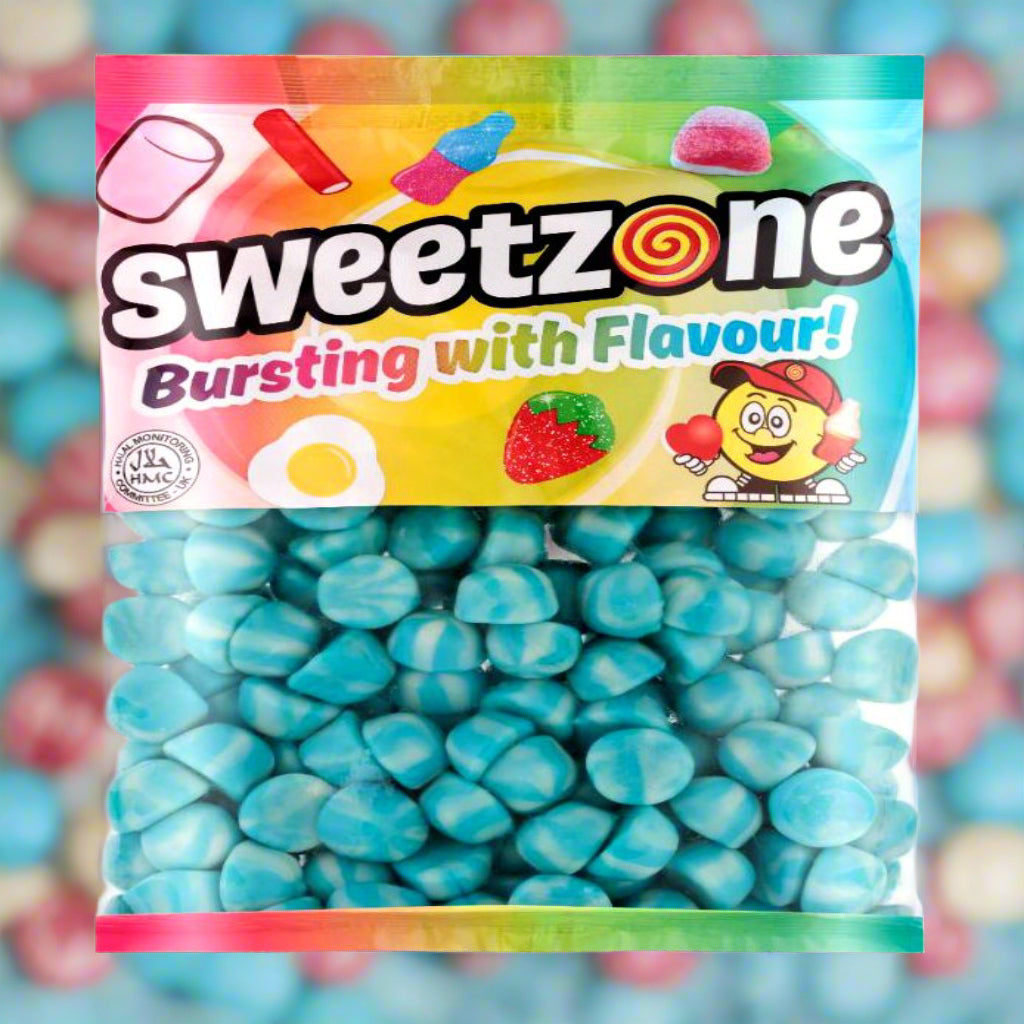 Sweetzone Jelly Blue Twists Kisses Bag 1kg
