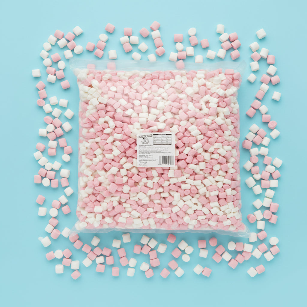 Sweetzone Mini Mallows Pink & White 1kg