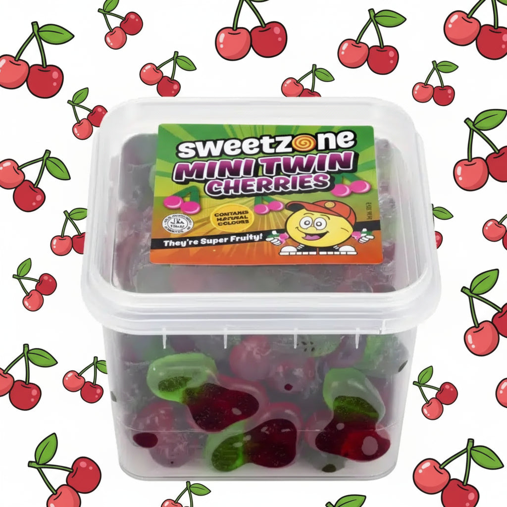 Sweetzone Mini Twin Cherries 170g Tub